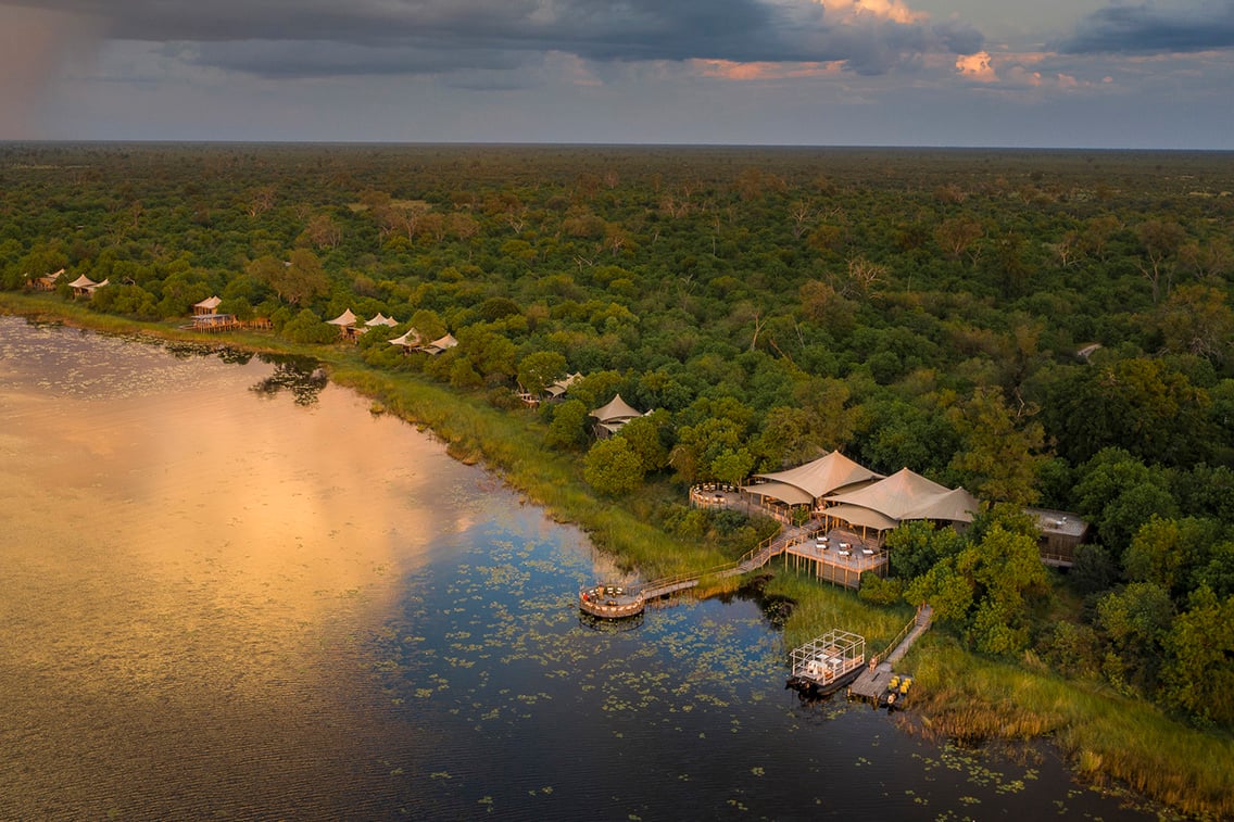 Luxury safari lodge placeholder